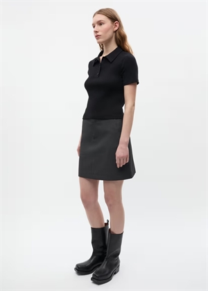 Enalessia skirt 7248 Dark Grey Mel. Envii 